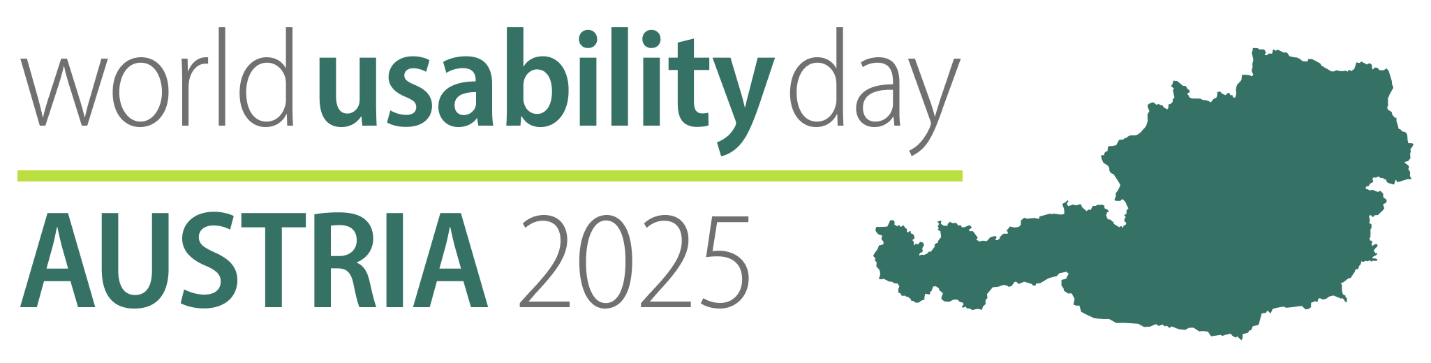 World Usability Day Austria 2025 Logo