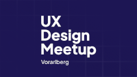 Logo UX Design Meetup Vorarlberg